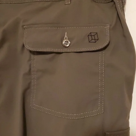 Clothing Arts P Cubed Travel Pick-pocket Proof Pants Gray Size 16 - Picture 4 of 13